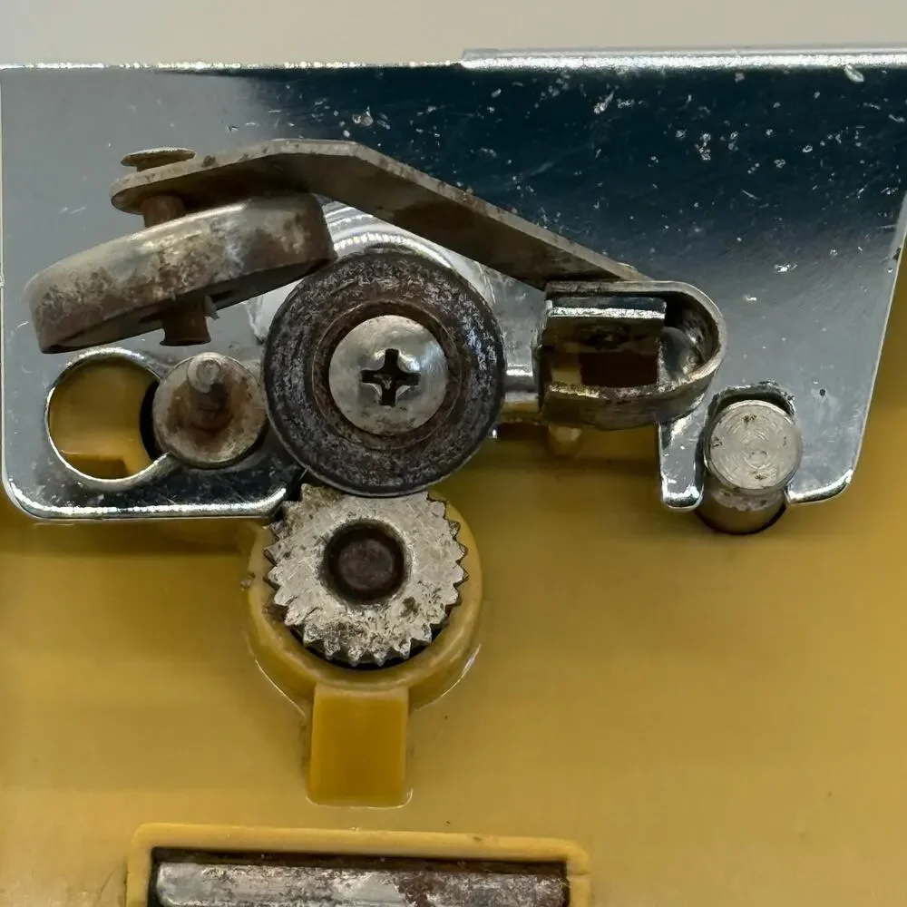 VTG Sears Counter Craft Electric Can Opener Knife Sharpener Harvest Yellow‎ Gold